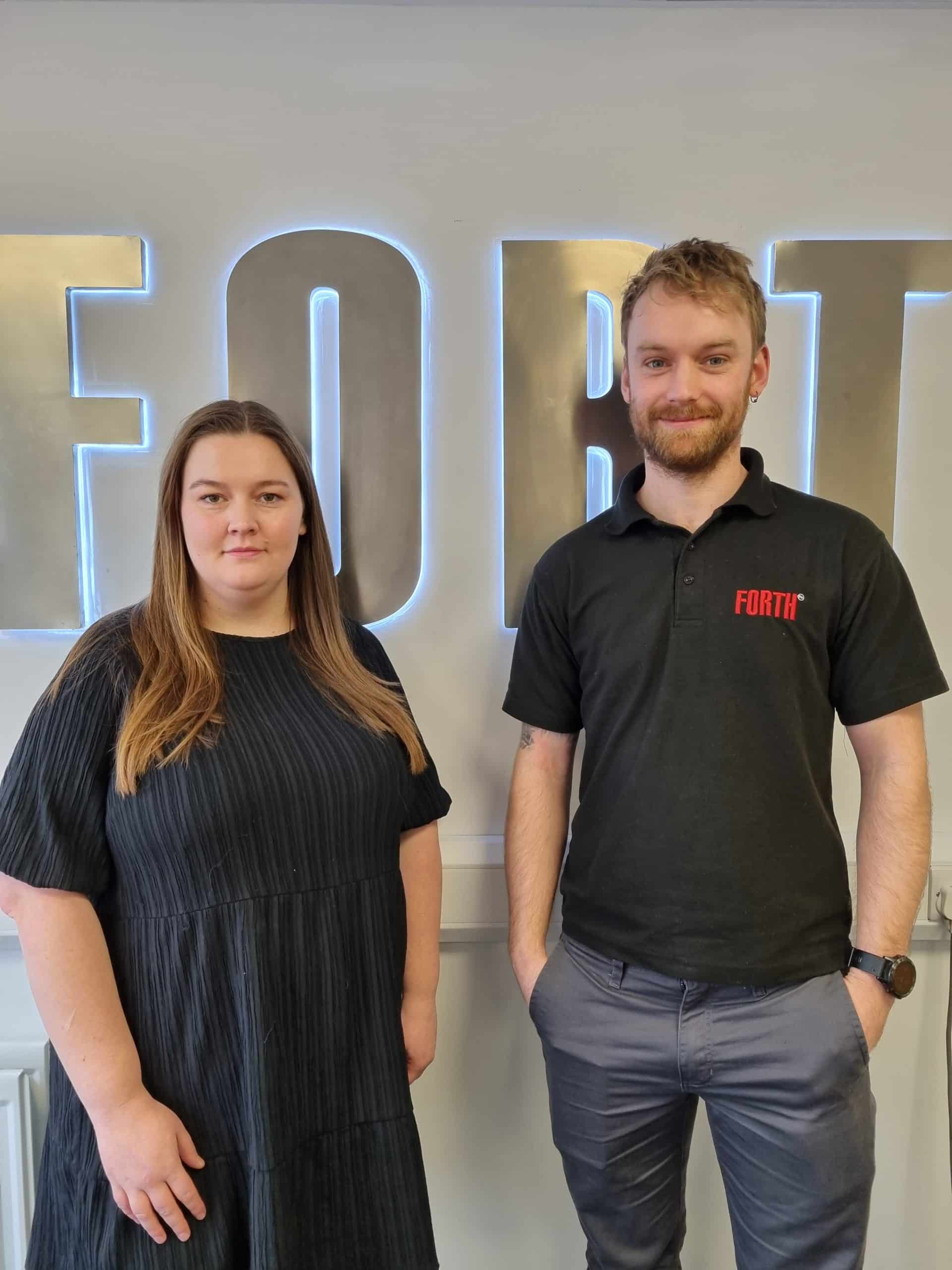 Holly Maxwell and Liam Moffatt