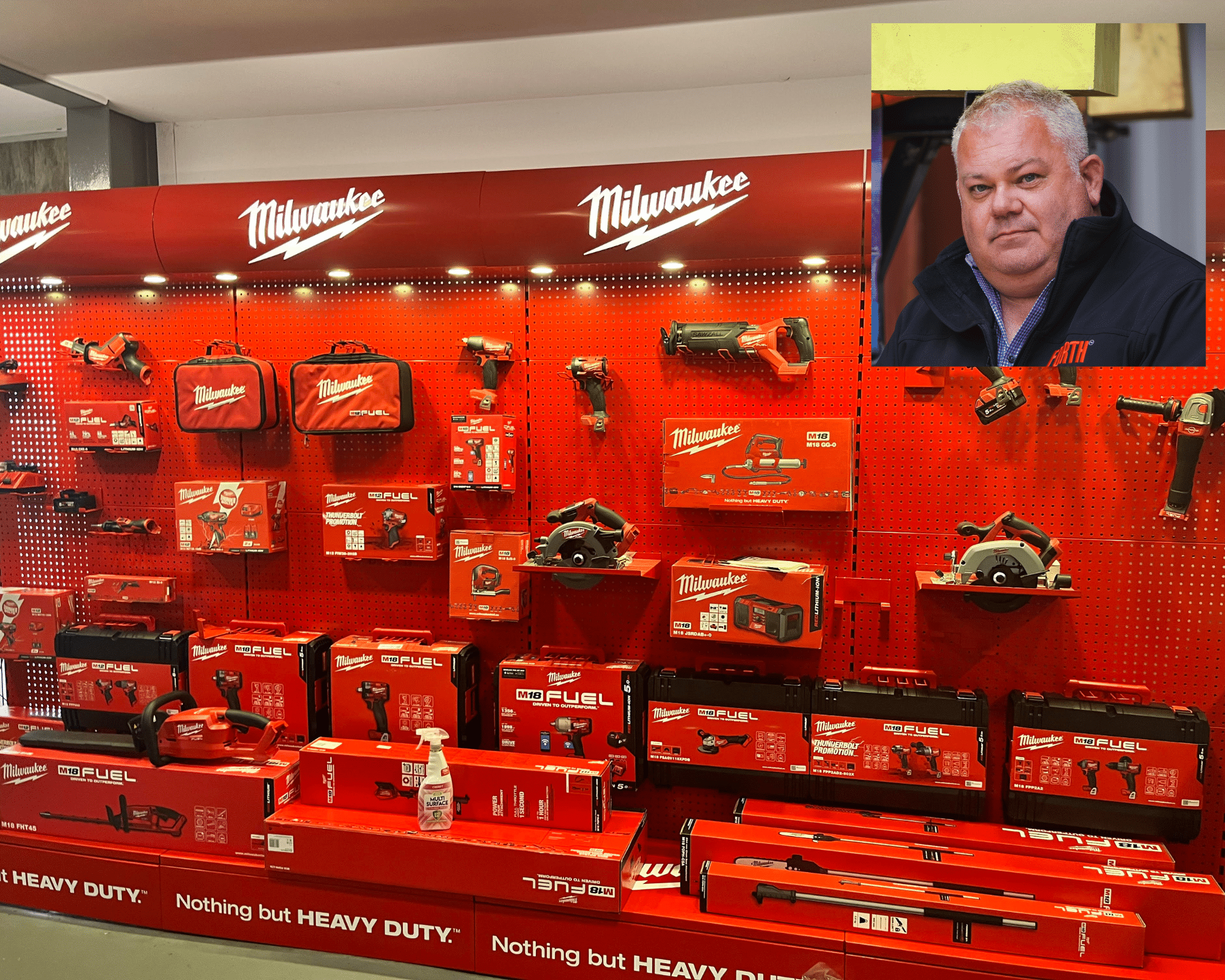 Milwaukee power tools - Mark Telford