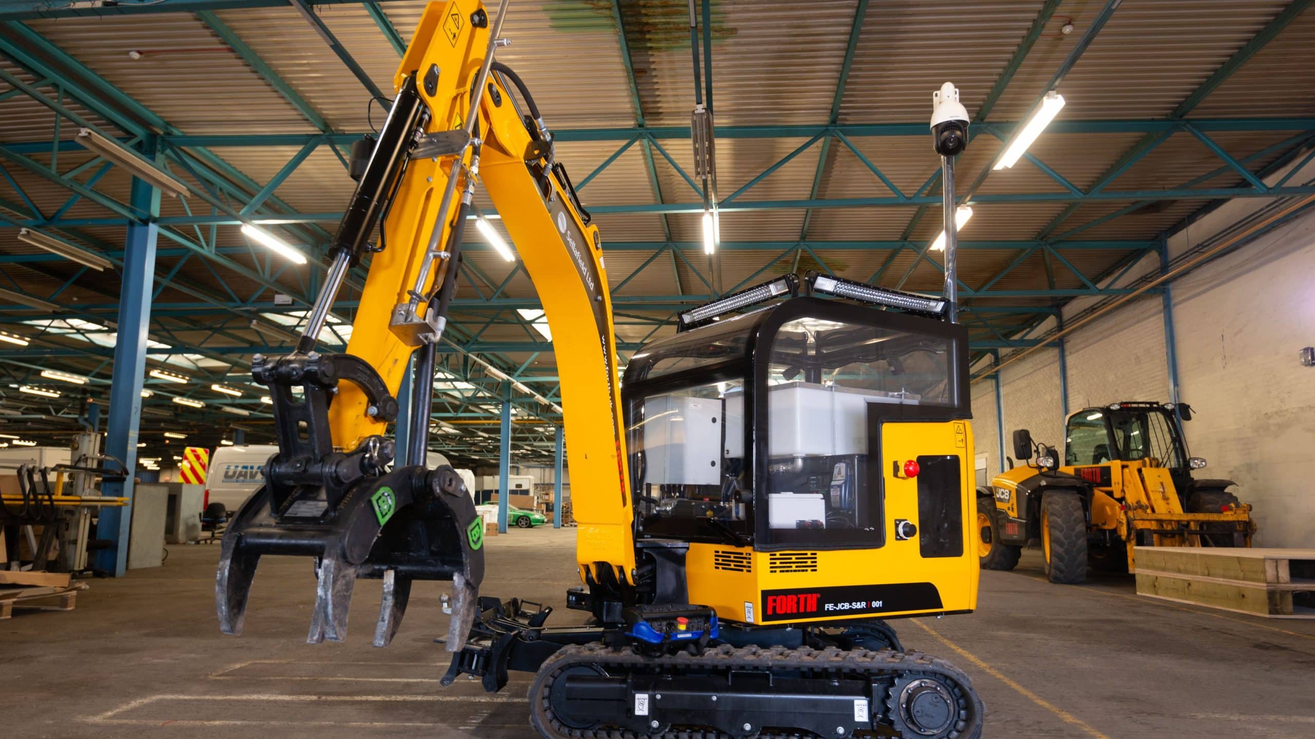 Robots manufactured to remove risks to humans during emergencies at nuclear plants